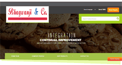 Desktop Screenshot of bhagwanjiandco.com