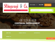 Tablet Screenshot of bhagwanjiandco.com